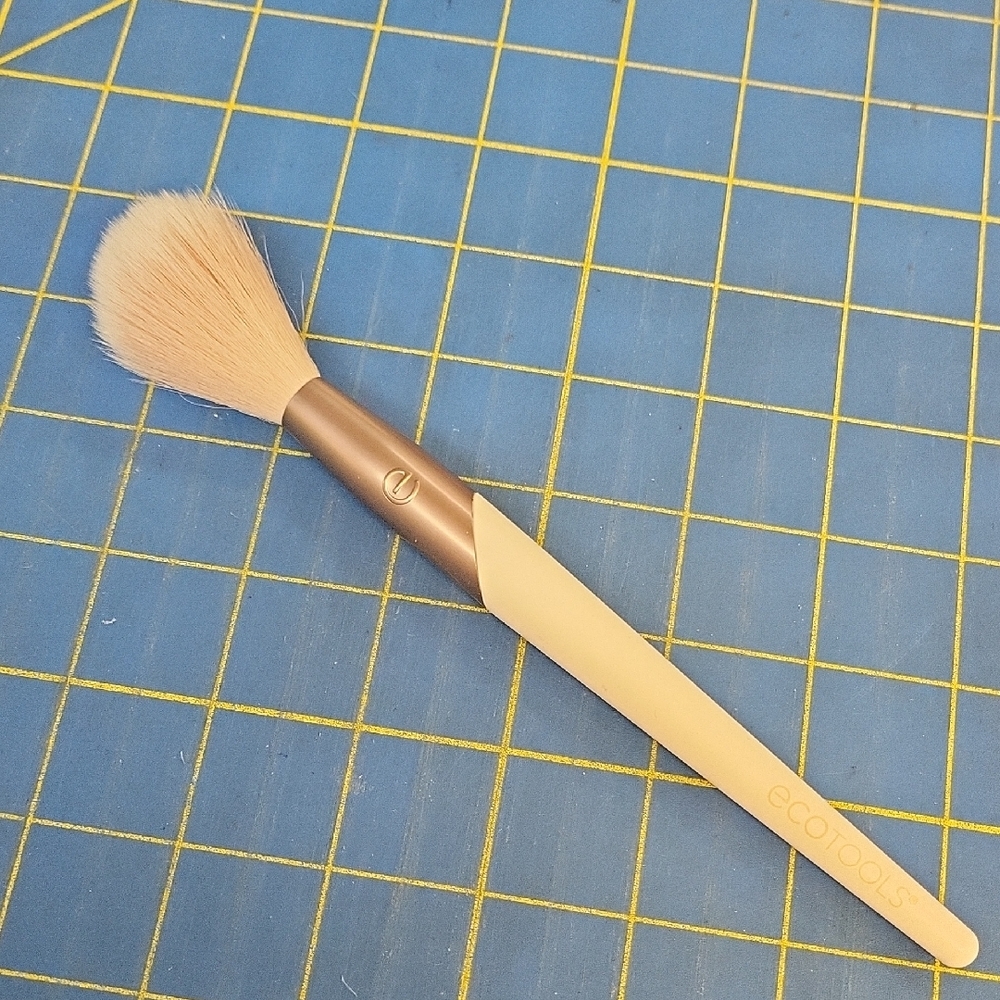 EcoTools Brush with Cream and Gold Accents New